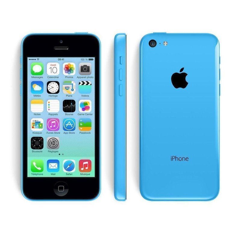 iPhone 5C 8 GO BLEU Débloqué