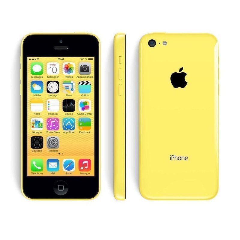 iPhone 5C 8 GO JAUNE Débloqué