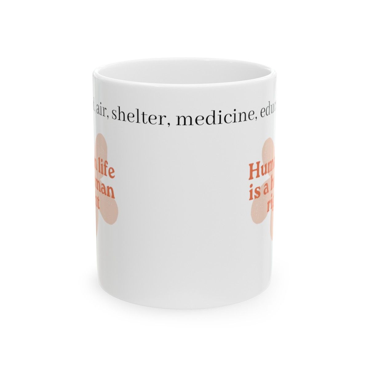 WHAT IS A HUMAN RIGHT? MUG 