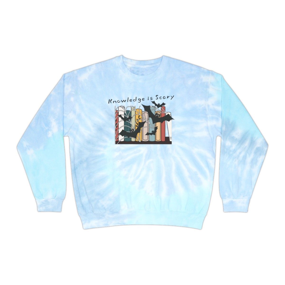 Unisex Tie-Dye Sweatshirt - Halloween Themed