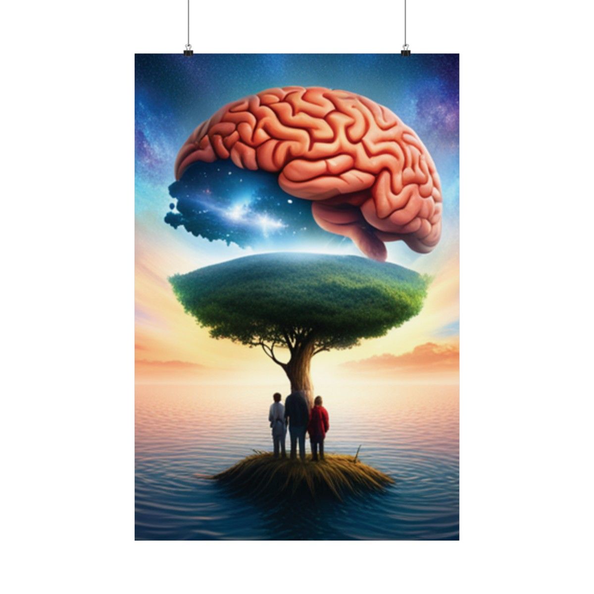 Matte Vertical Posters - AI GENERATED KNOWLEDGE IS POWER 