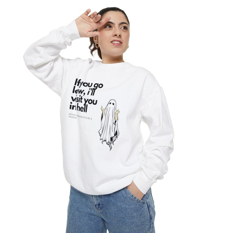 Unisex Garment-Dyed Sweatshirt
