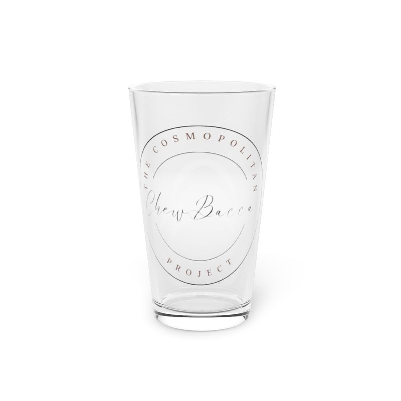 The Cosmopolitan Project Logo DRINKING GLASS - Pint Glass, 16oz