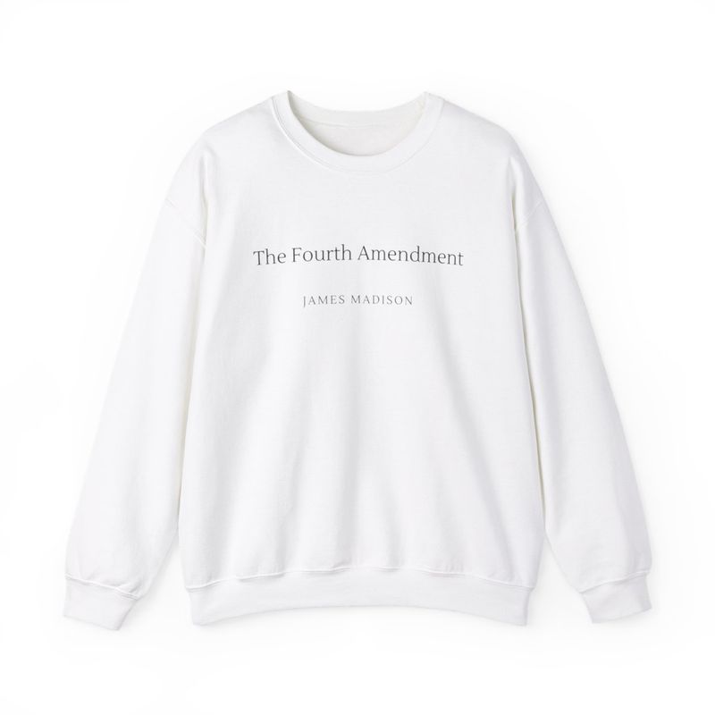 4th Amendment - Unisex Heavy Blend™ Crewneck Sweatshirt
