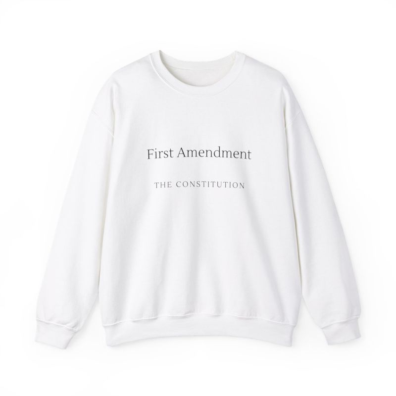 1st Amendment - Unisex Heavy Blend™ Crewneck Sweatshirt