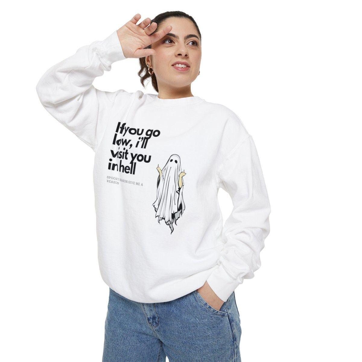 Unisex Garment-Dyed Sweatshirt
