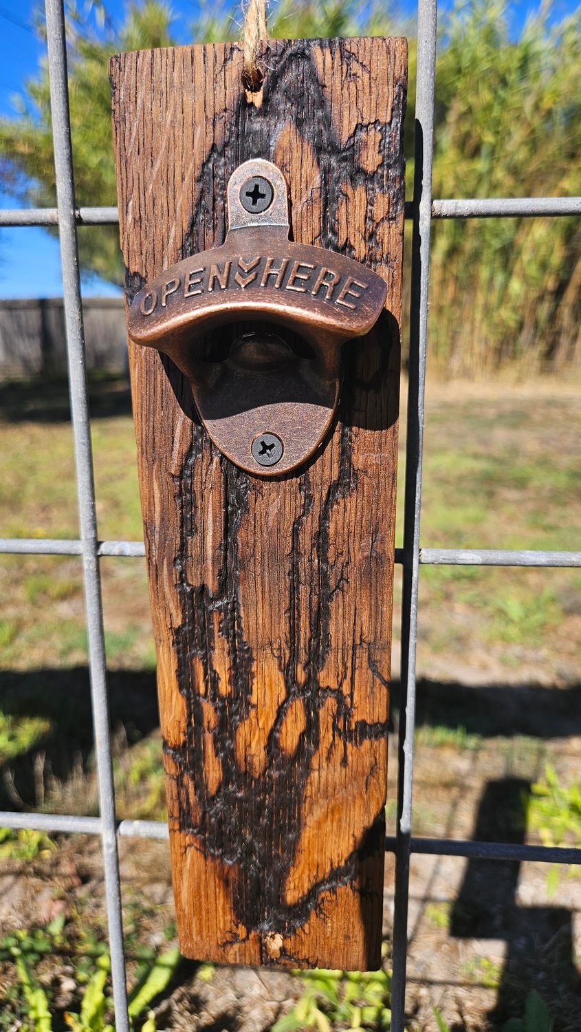 Bottle Opener - Red Copper