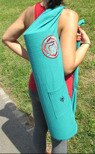 Vishuddha Throat or Muladhara Root Chakras Mat Bag