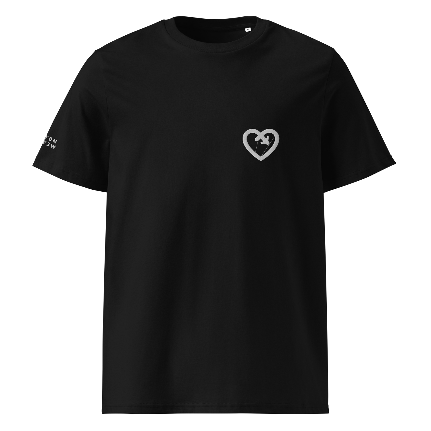 ♡Travel Madeira's Black T-shirt w/ White Logo