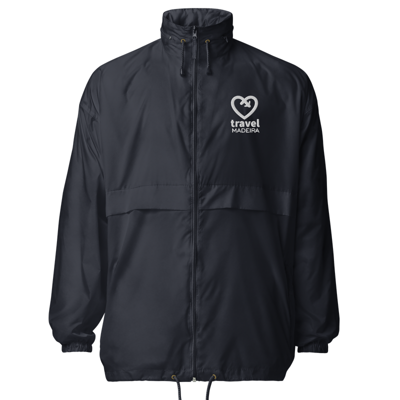 ♡Travel Madeira's Blue Unisex Windbreaker