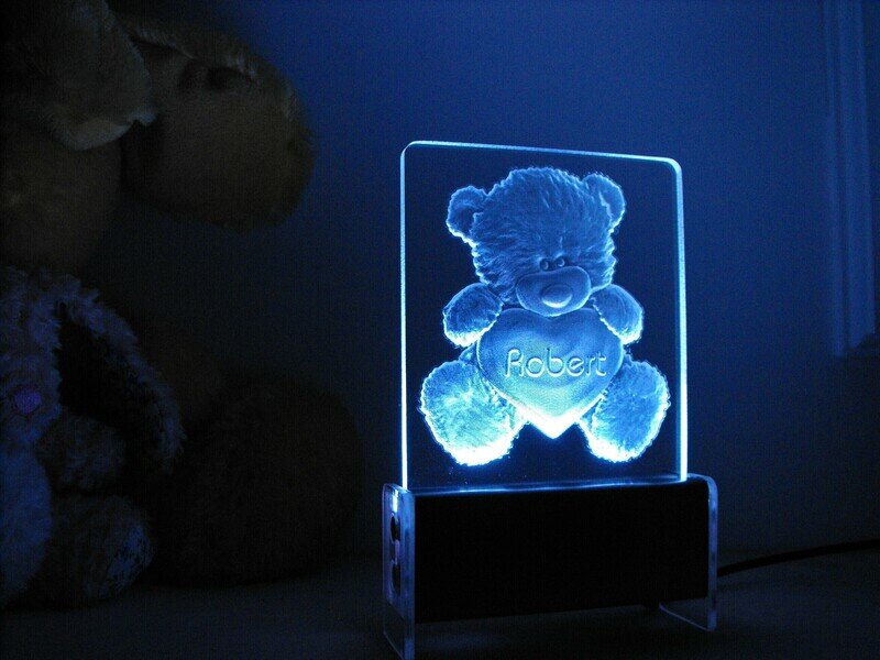 Bear Heart QT 3D Light