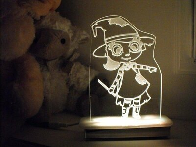 Witch Hazel the Little Witch Night Light
