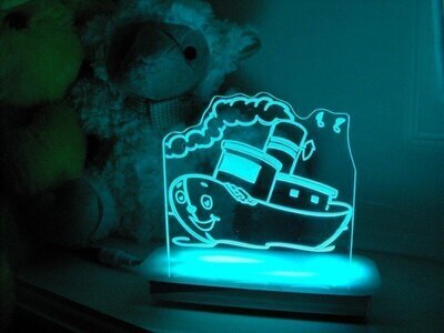 Tug the Boat Night Light
