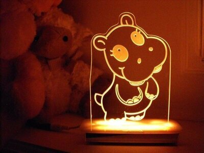 Thomas the Hippo Night Light