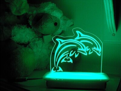 The Dolphins Night Light