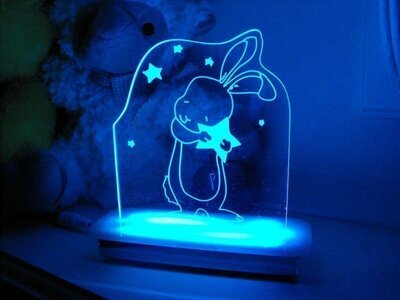 Star Dust the Bunny Night Light