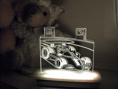Speed the Race Car Night Light