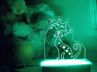 Sir PurFect the Cat Night Light