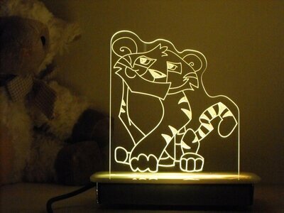 Shiva the Tiger Night Light