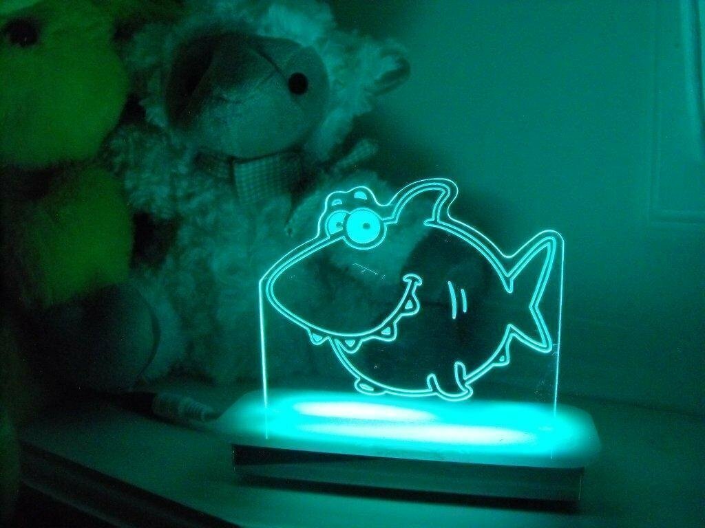 Shark Tooth the Night Light