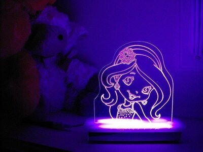 Princess Sparkle the Night Light