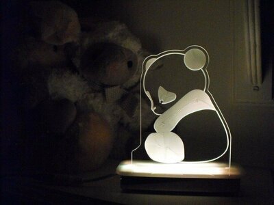 Poppy the Panda Bear Night Light