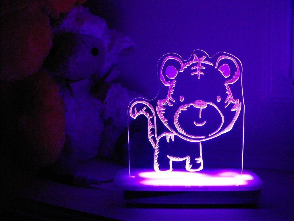 Plush the Toy Tiger Night Light