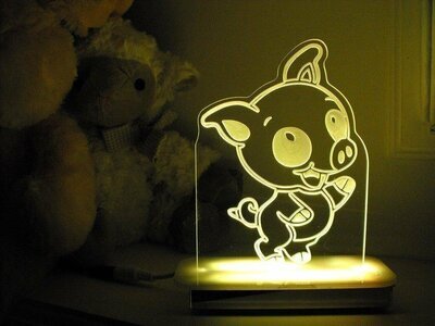 Pinkie the Pig Night Light