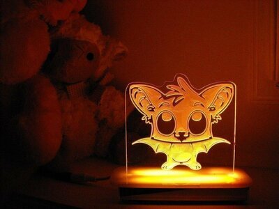 Nightshade the Little Bat Night Light
