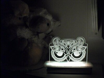 Mrs Owl Night Light