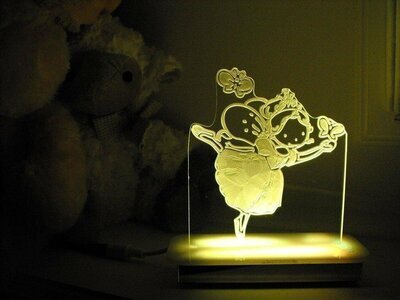 Miss Swan the Ballerina Night Light