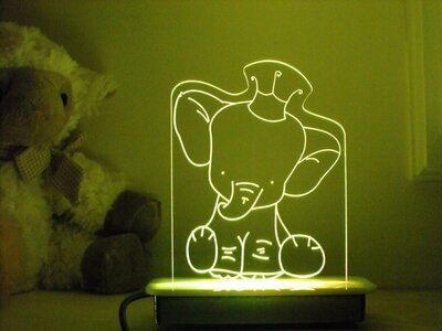 Little Prince the Elephant Night Light