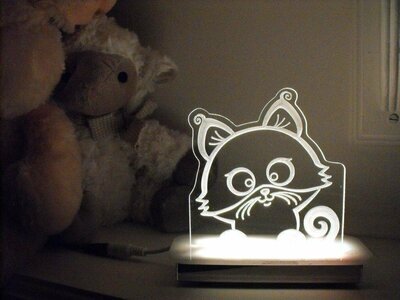 Kitten Paws Night Light