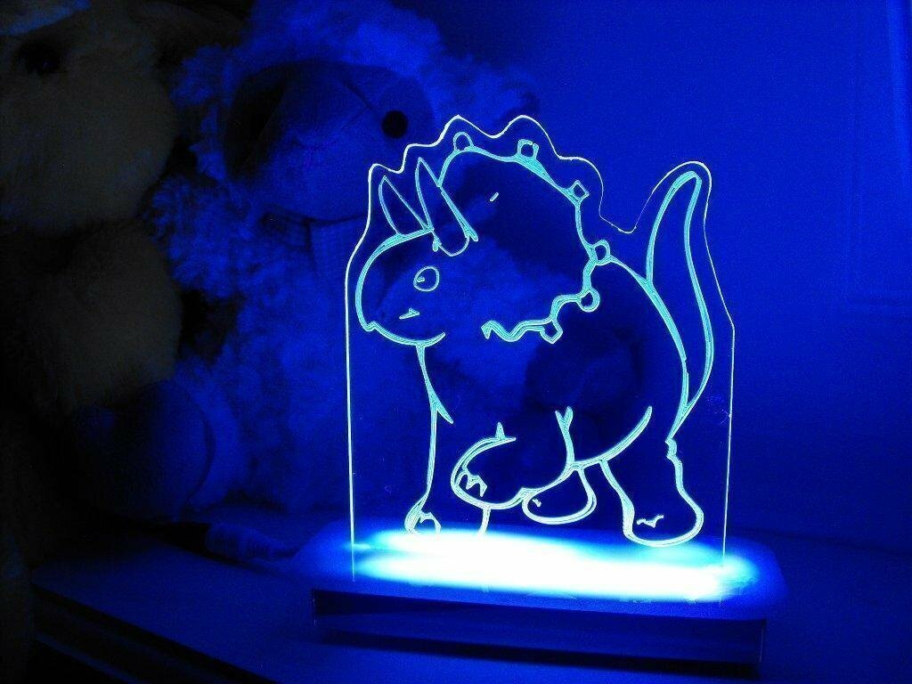 Ivory the Triceratops Night Light