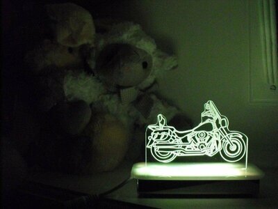Harley Bike Night Light