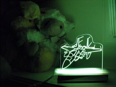 F15 Fighterjet Night Light