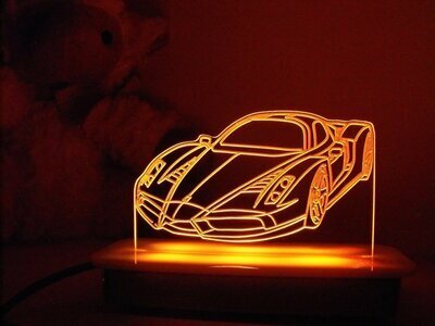 Enzo the Ferrari Car Night Light