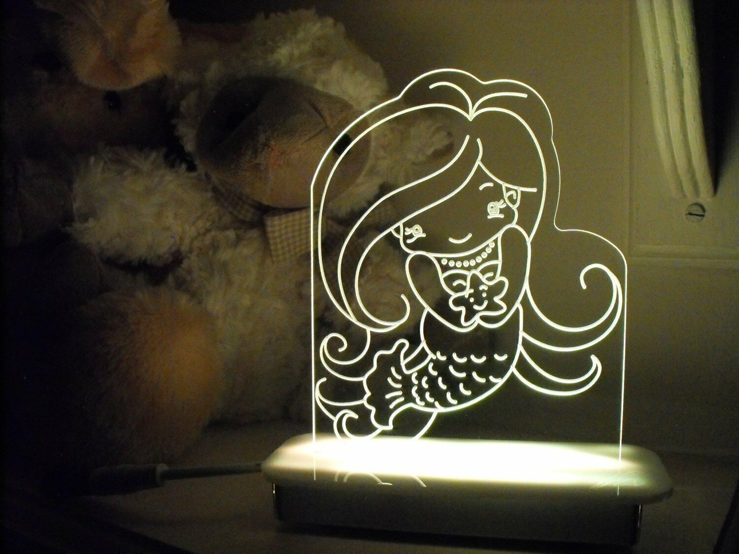 Coral the Mermaid Night Light