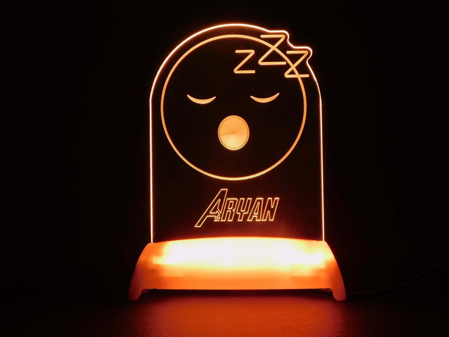 Sleeping Emoij Night Light