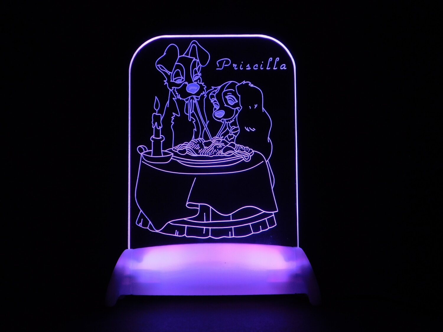 Lady and the Tramp Night Light