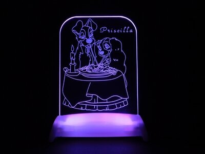 Lady and the Tramp Night Light