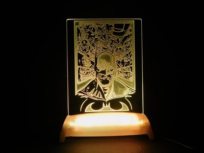 Batman and Villains Night Light