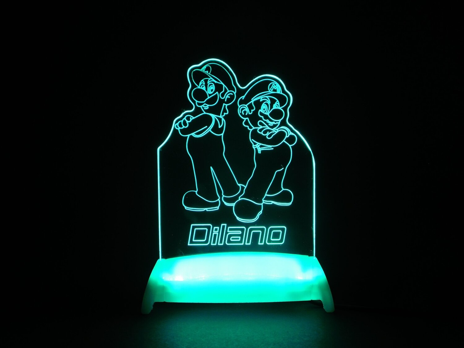 Mario and Luigi Night Light