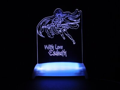 ESDeath Anime Night Light