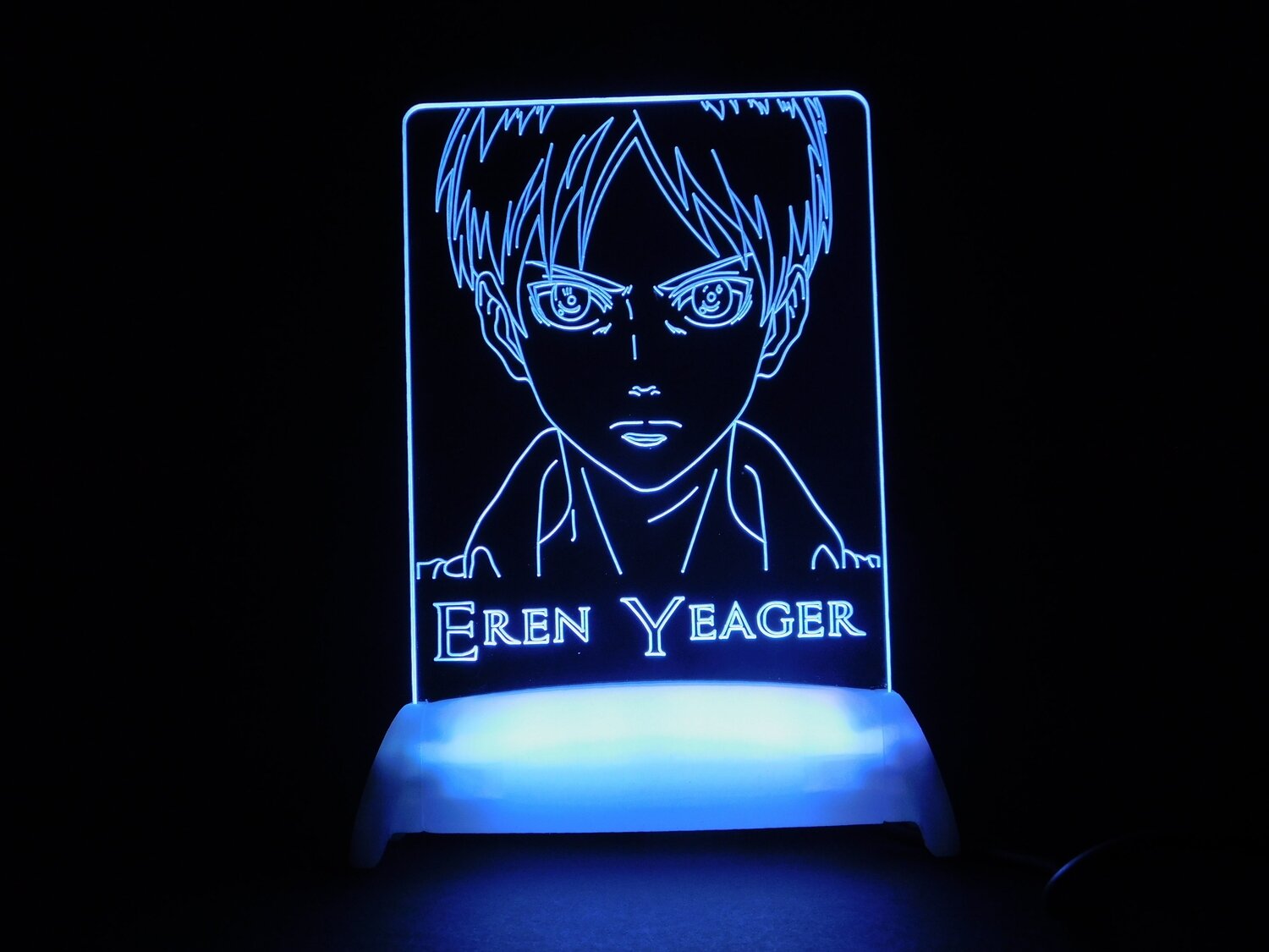 Eren Yeager Anime Night Light