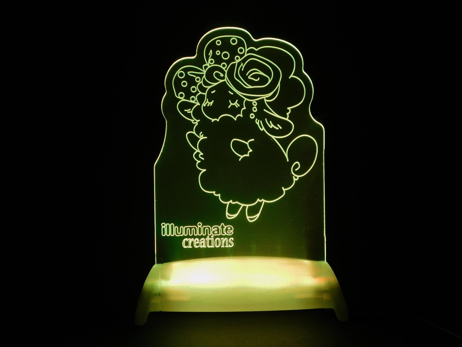 Prim the Queen Sheep Night Light