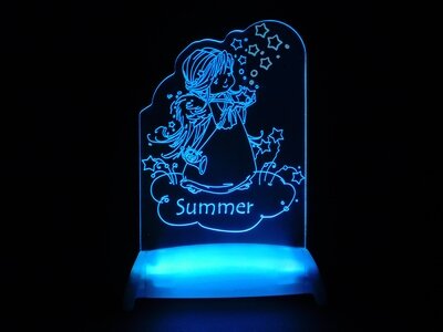 Star Angel Night Light