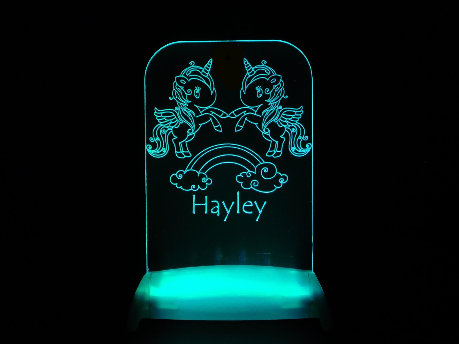Little Twin Unicorns Night Light