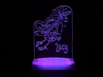 Flower Fairy Night Light