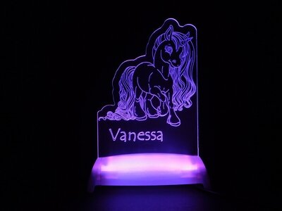 Unicorn Shimmer Night Light